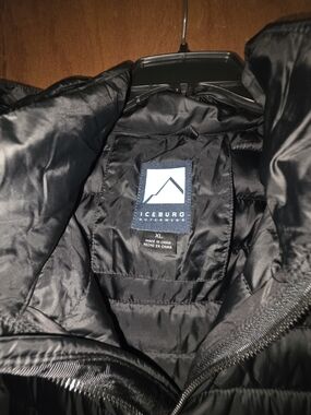 Women's Black Puffer Jacket - Quilted Insulated Coat